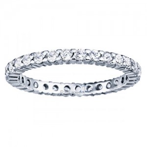 Shared Prong Eternity Ring