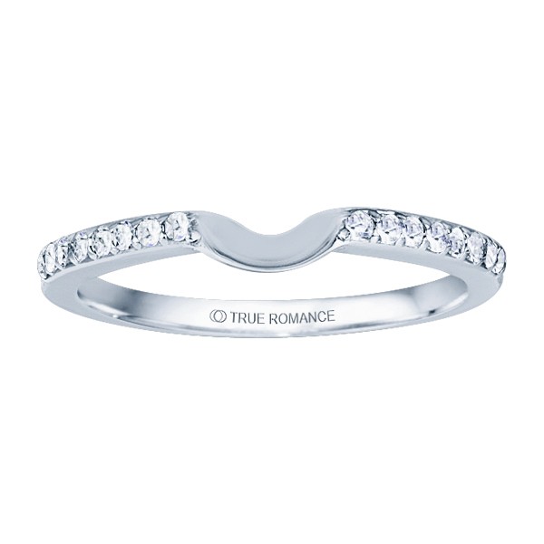 Rm1058-14k White Gold Round Cut Halo Diamond Engagement Ring