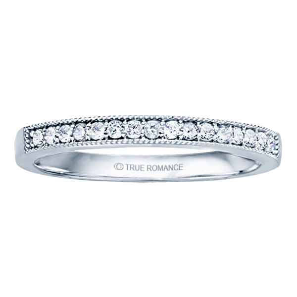 Rm1318r-14k White Gold Vintage Engagement Ring
