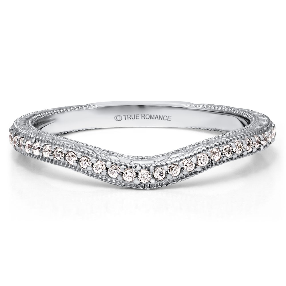 Round Diamond Vintage Engagement Ring