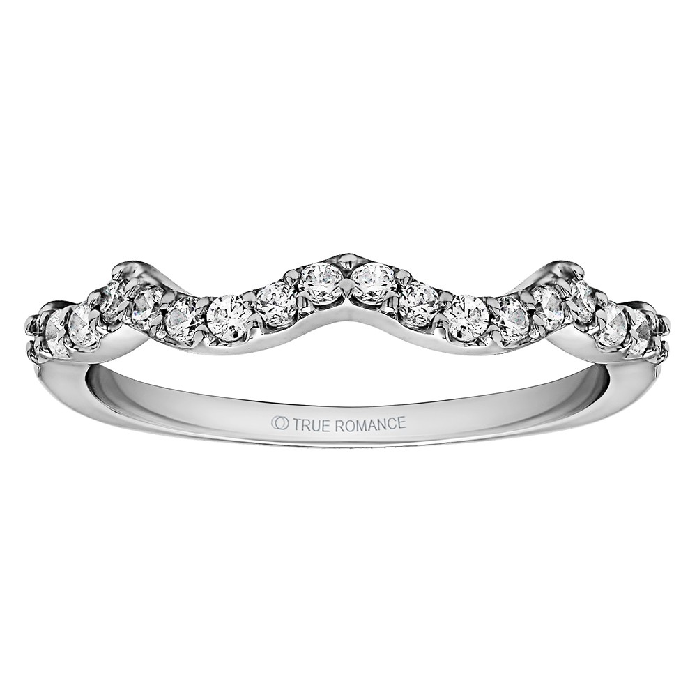 Round Diamond Infinity/Halo Engagement Ring