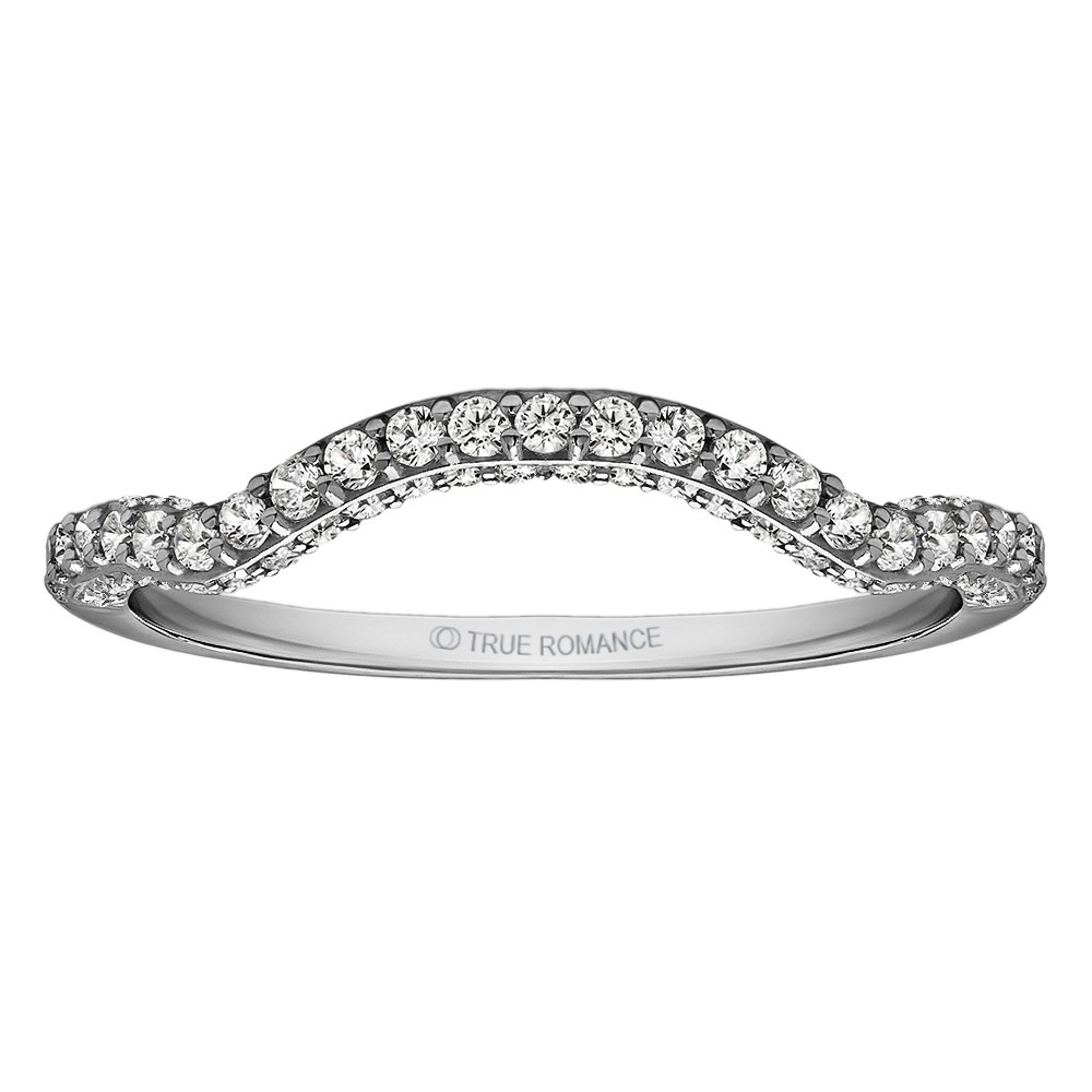 Round Cut Halo Diamond Vintage Engagement Ring