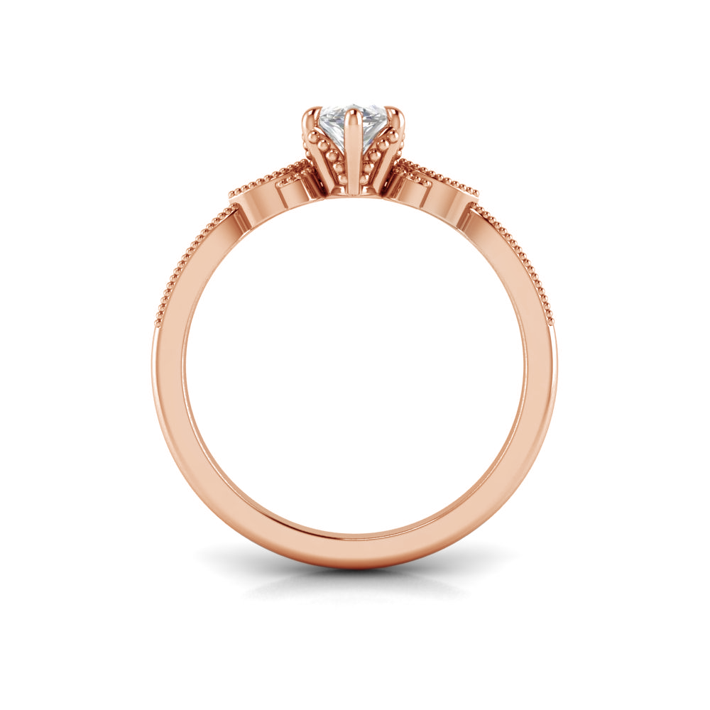 0.09 RD ENGAGEMENT RING 0.75 MQ BUILT IN CENTER