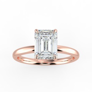 SOLITAIRE RING 1.50 EC BUITL IN CENTER