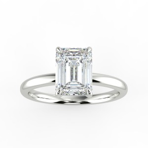 SOLITAIRE RING 1.50 EC BUITL IN CENTER