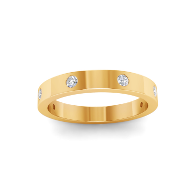 Near Colorless Lab Diamond Love Ring