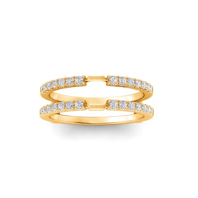 Near Colorless Lab Diamond Classic Straight Band Jacket