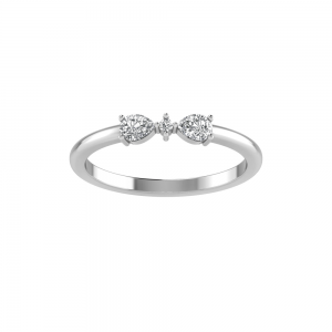 0.30CT RD /PS WEDDING BAND