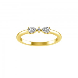 0.30CT RD /PS WEDDING BAND
