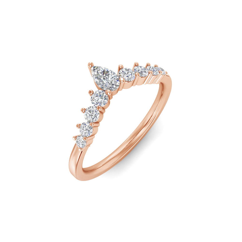 0.48 RD/PS WEDDING BAND
