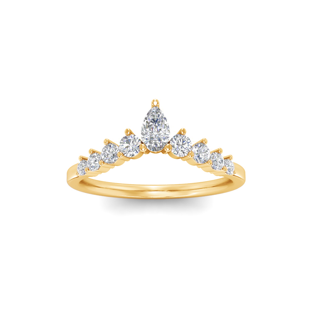 0.48 RD/PS WEDDING BAND