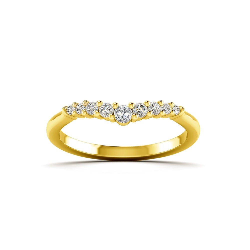 Contour Diamond Matching Band