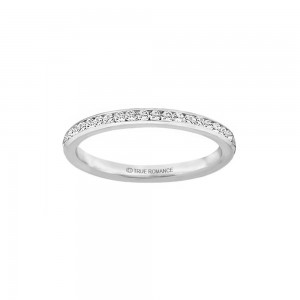White Gold Straight Band