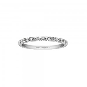 White Gold Straight Band