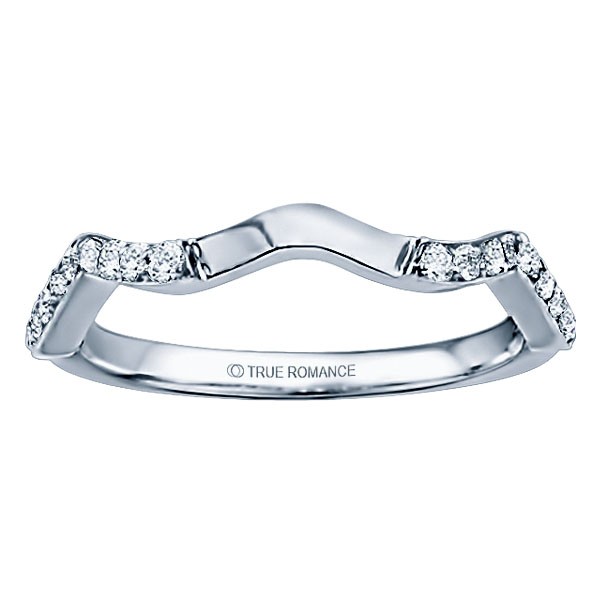 RM1354K Round Diamond Infinity/Halo Engagement Ring
