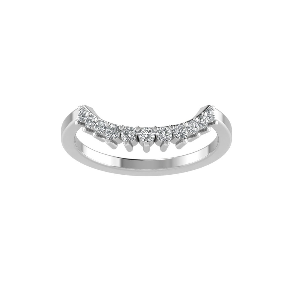 Prong Eleven Stone Tiara Band