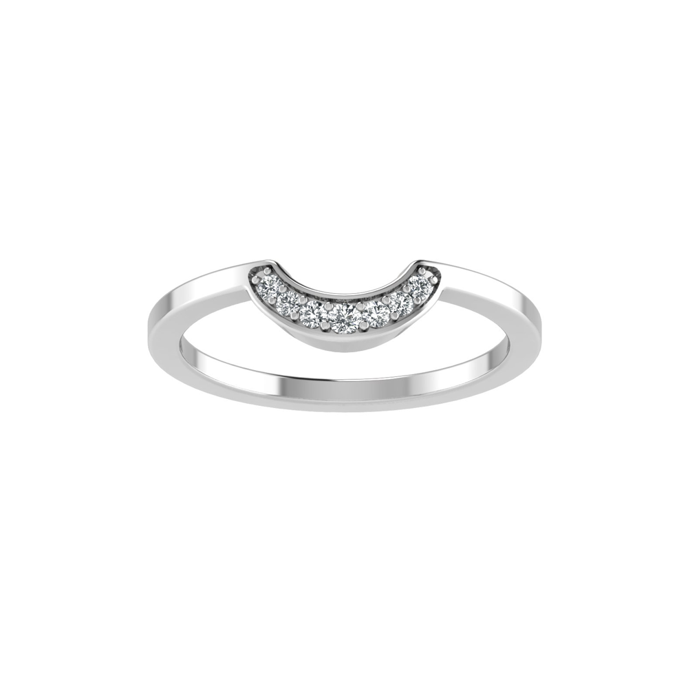 Roman Arch Channel Set Tiara Band