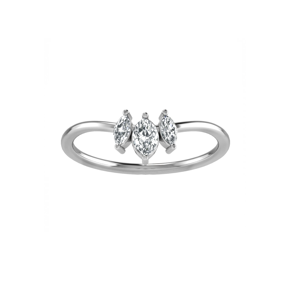 Three Marquise Tiara Band
