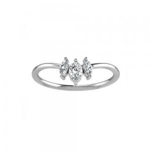 Three Marquise Tiara Band