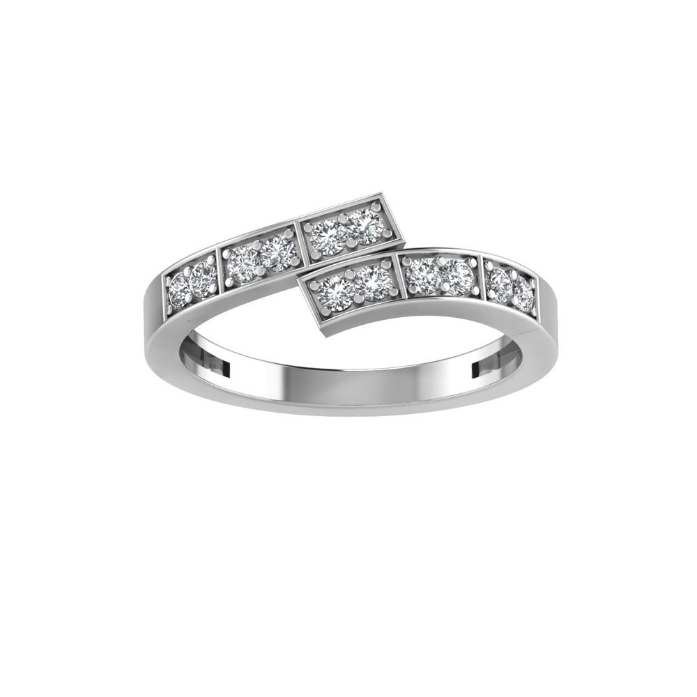 Overlapping Diamond Band