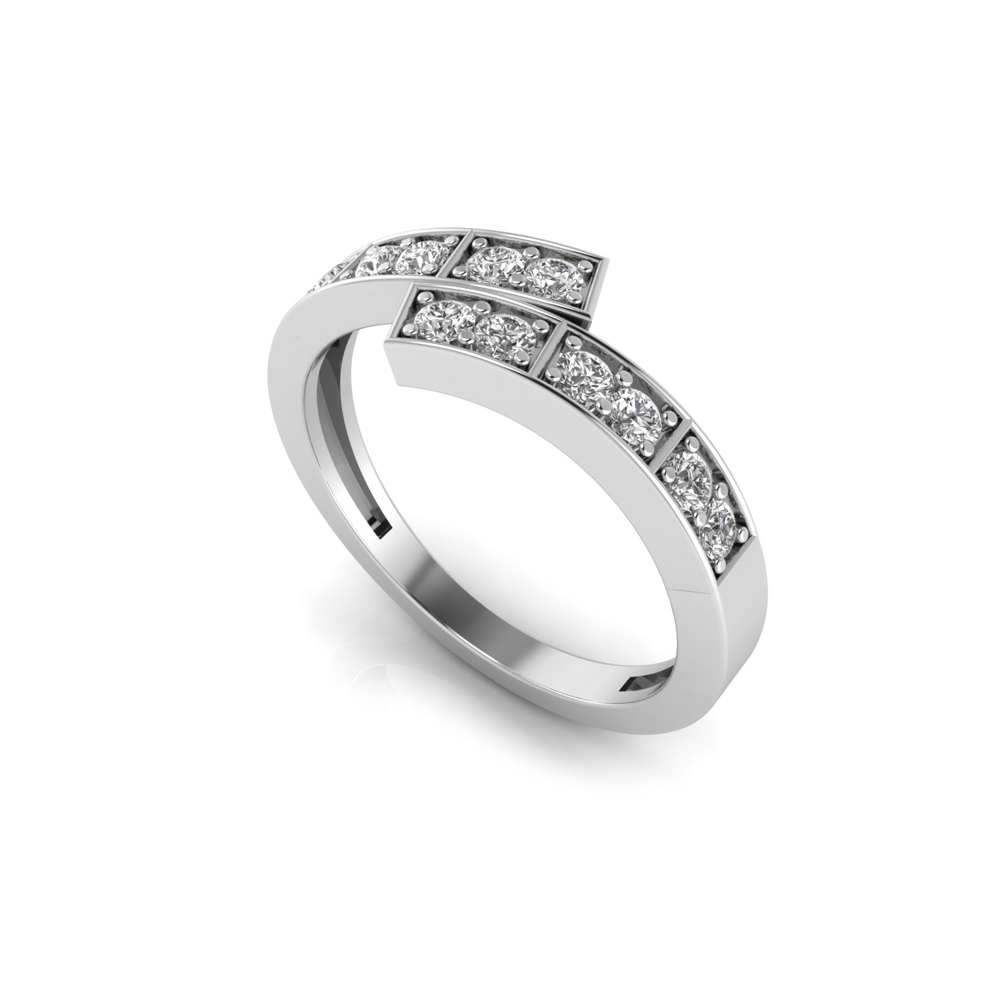Overlapping Diamond Band