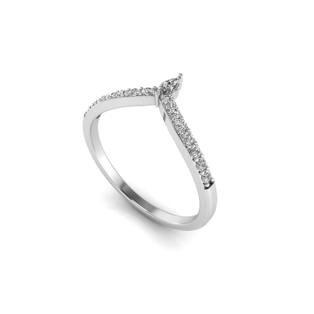 Royal Chevron Tiara Band