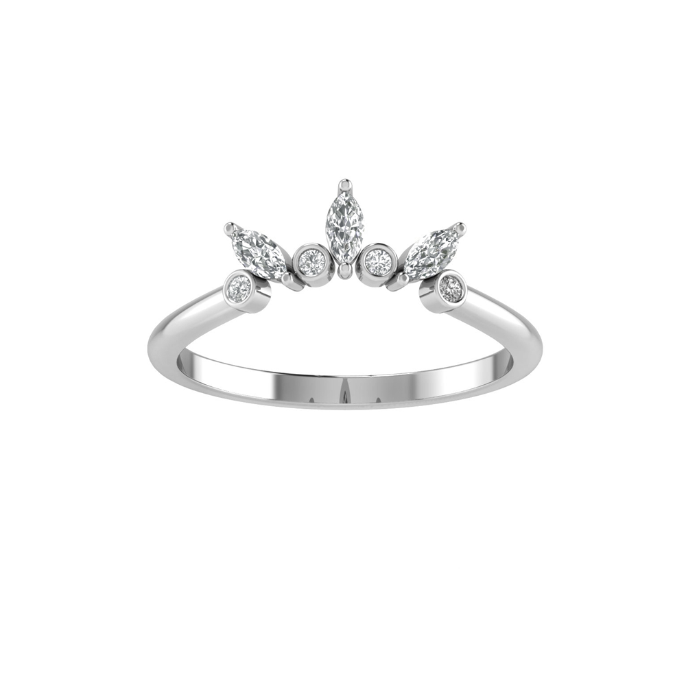 Sunburst Alternating Tiara Band