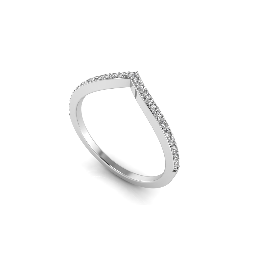 Mini Diamond Chevron Tiara Band