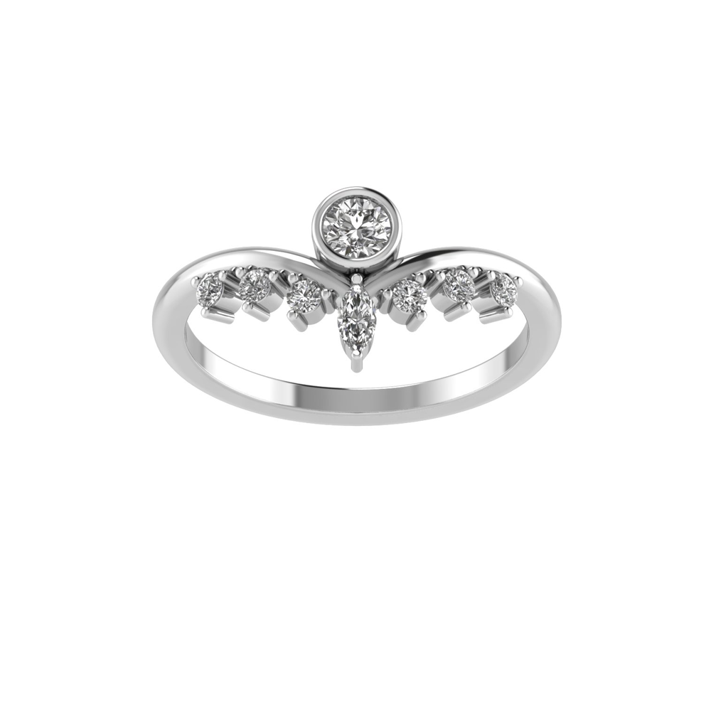 Double Pendant Tiara Band