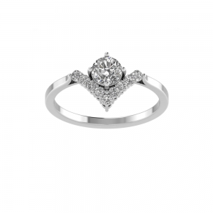 Solar V Shaped Wedding Set