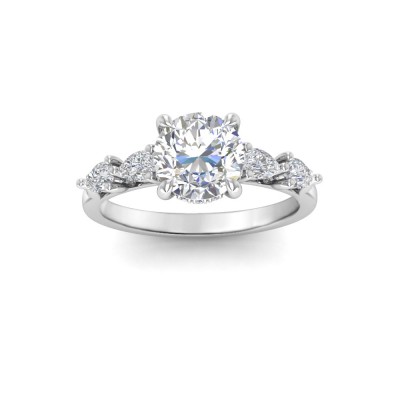 Diamond Engagement Rings | Prong Set Engagement Rings | Ring Insert