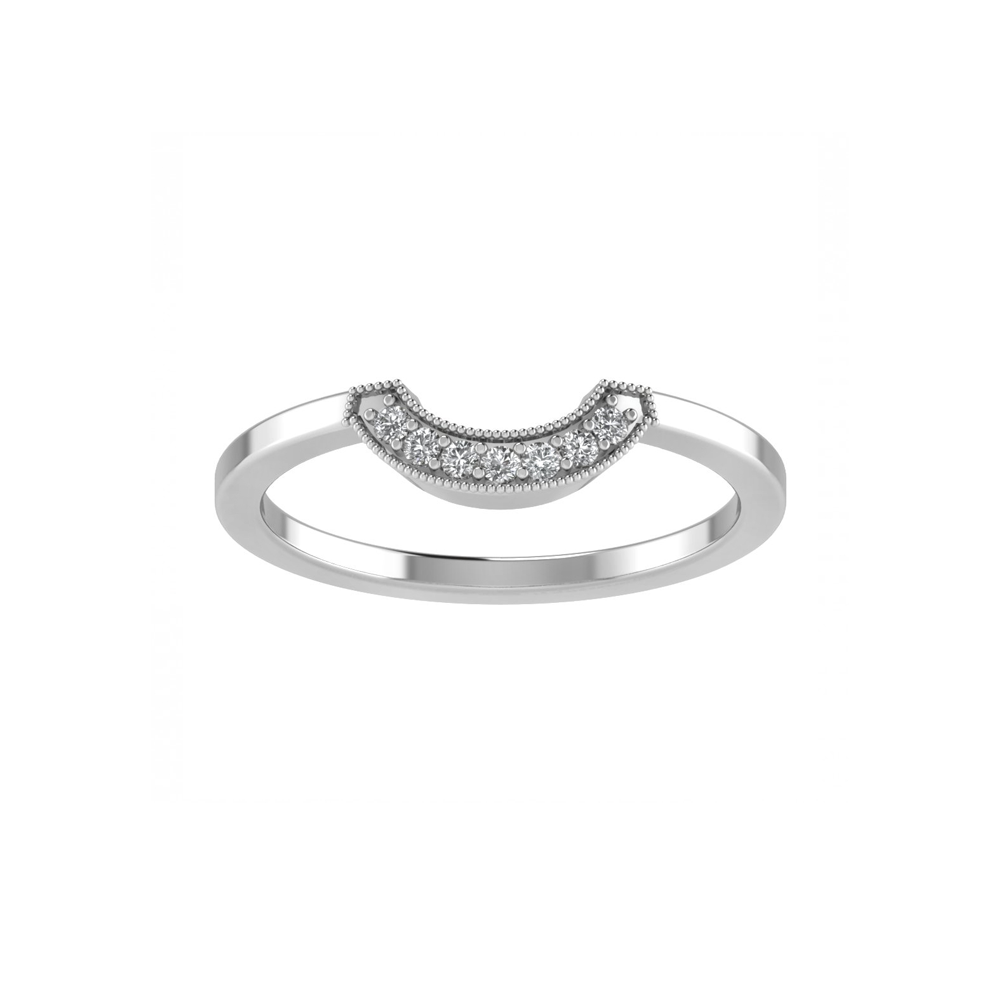 Roman Arch Millgrain Tiara Band