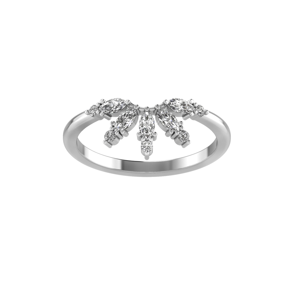 Palm Leaf Tiara Band