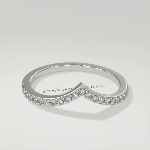 Mini Diamond Chevron Tiara Band