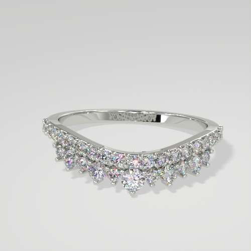 Diadem Multi Stone Tiara Band