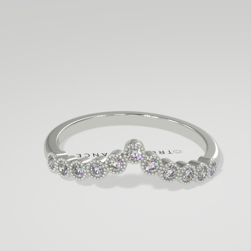 Chevron Pronged Tiara Band