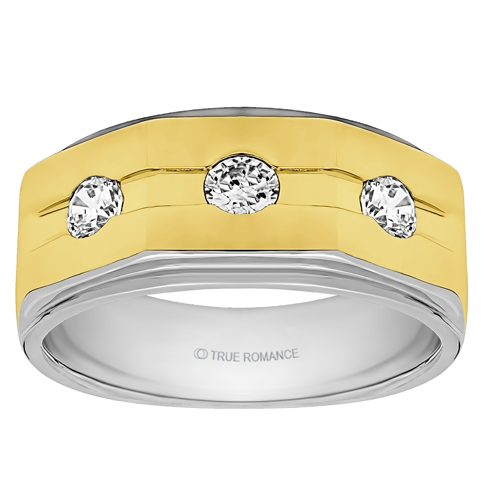 14K Gold Mens Ring GR147H