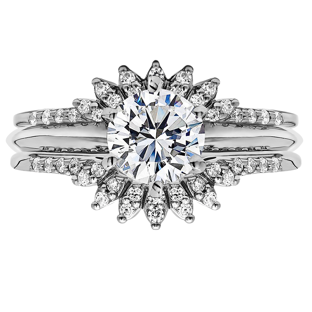 Solitaire Ring Guard/Enhancer RG154D