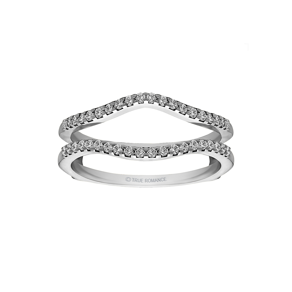 Colorless Lab Diamond Whisper Thin Ring Jacket