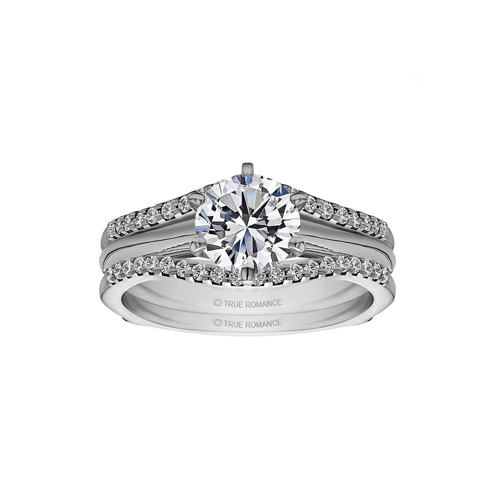 Colorless Lab Diamond Whisper Thin Ring Jacket