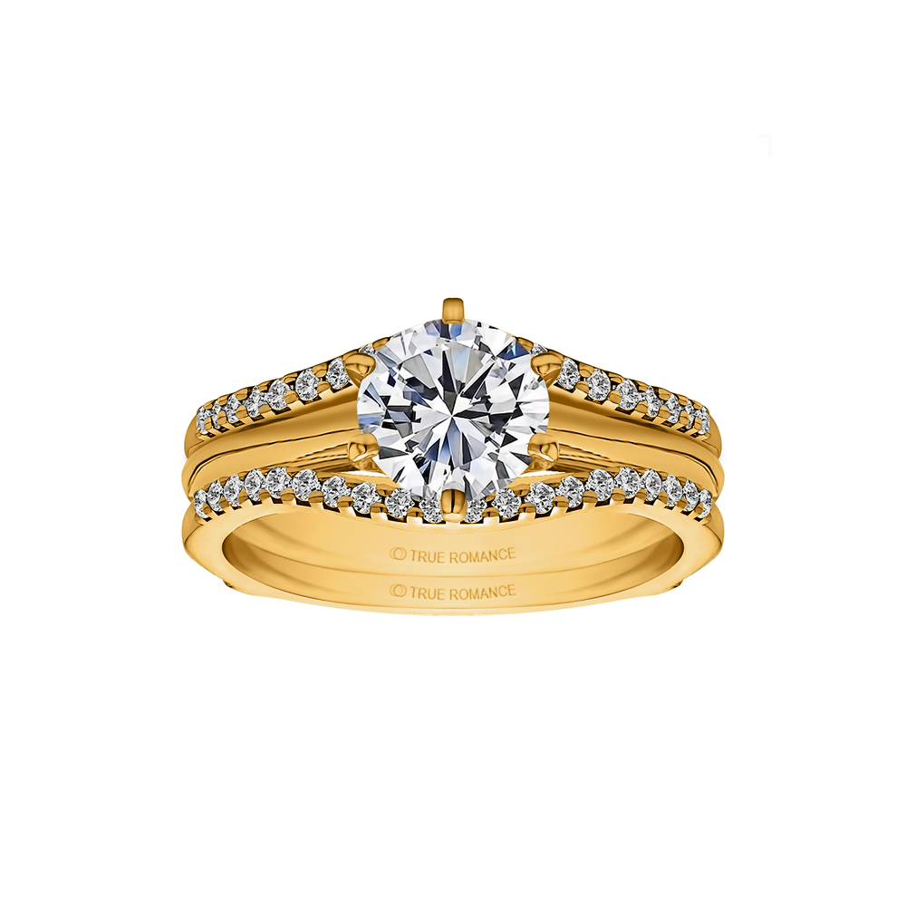 Colorless Lab Diamond Whisper Thin Ring Jacket