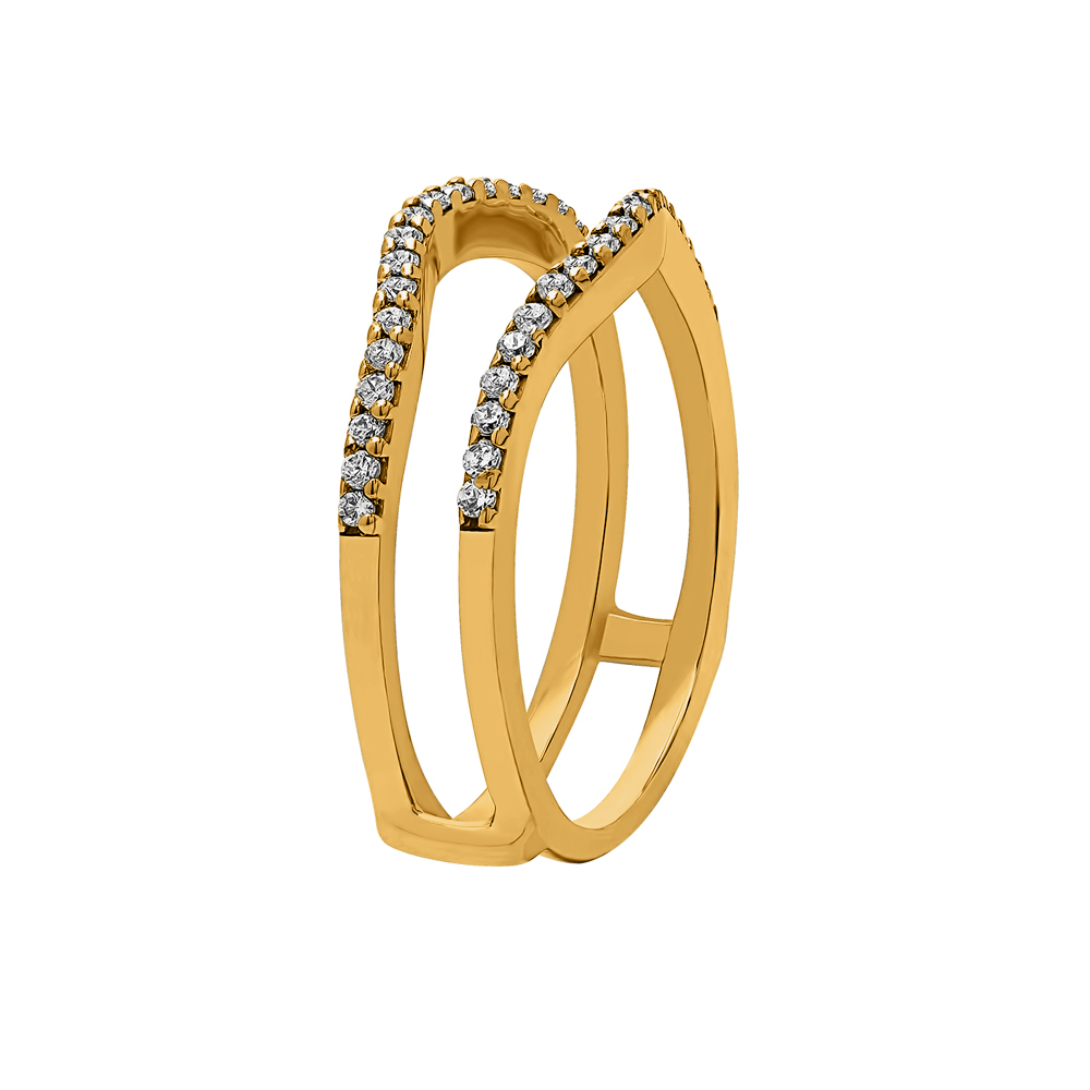 Colorless Lab Diamond Whisper Thin Ring Jacket