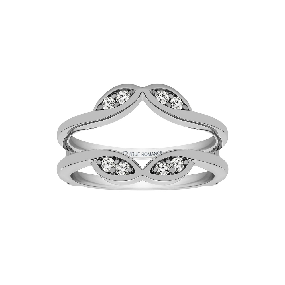 14K Solitaire Ring Guard/Enhancer RG245D