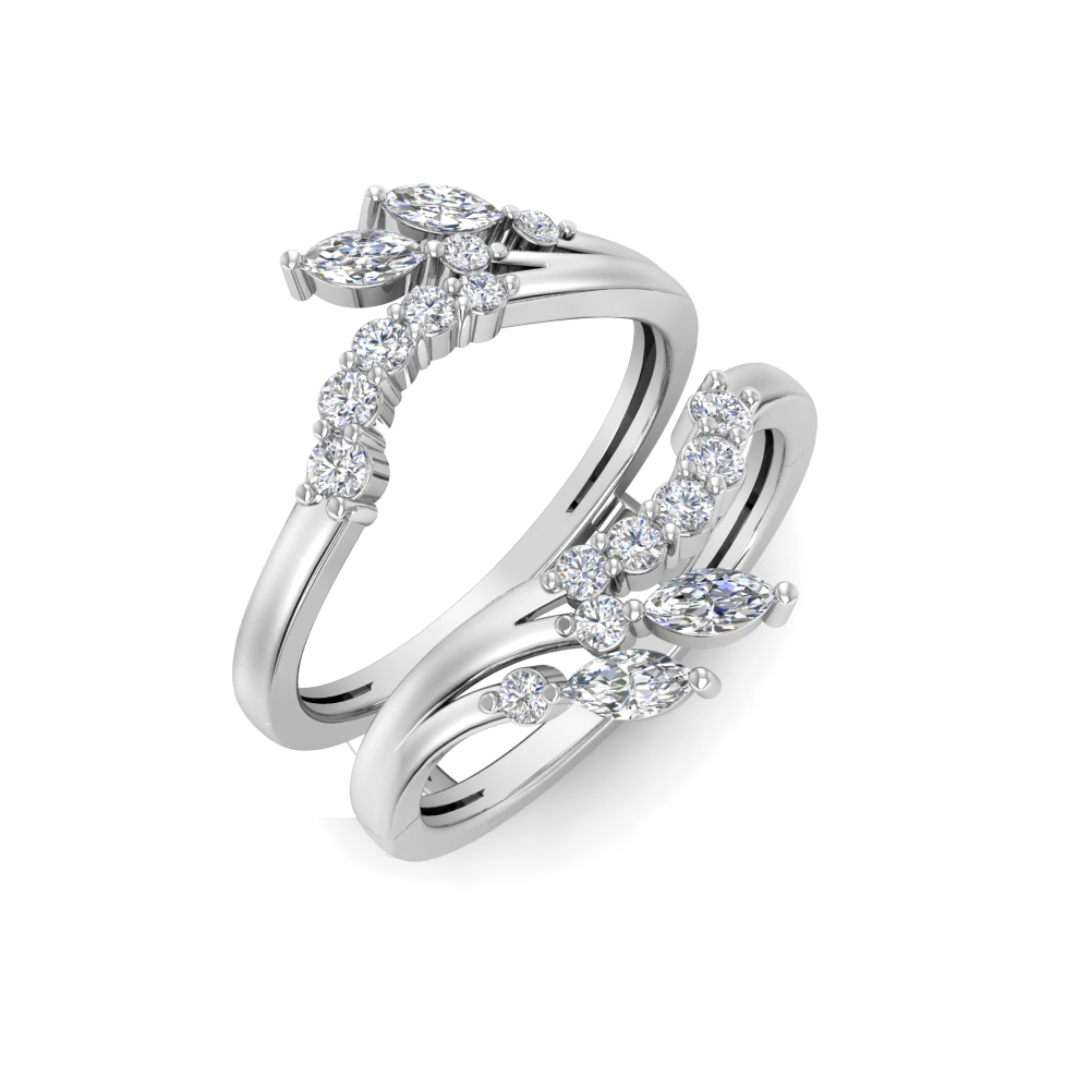 14K Yellow Gold Ring Guard RG333/IYG