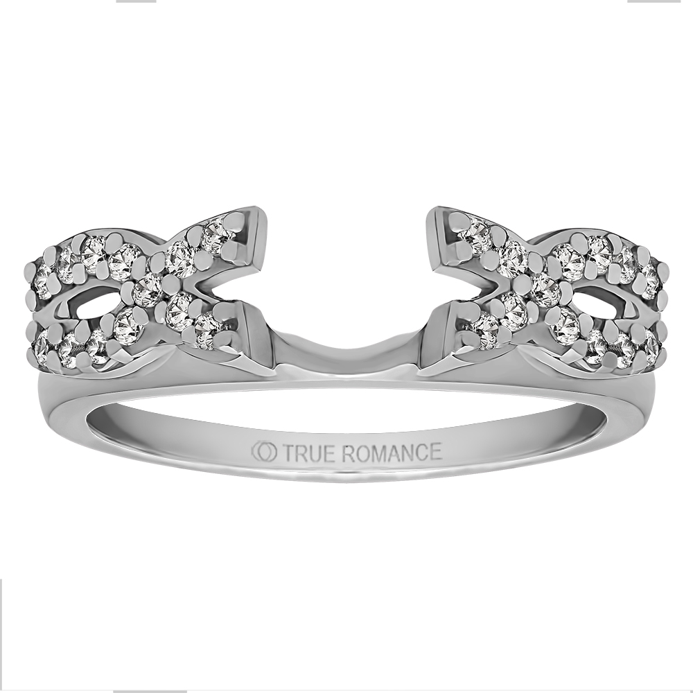 Diamond ring enhancers and wraps on sale