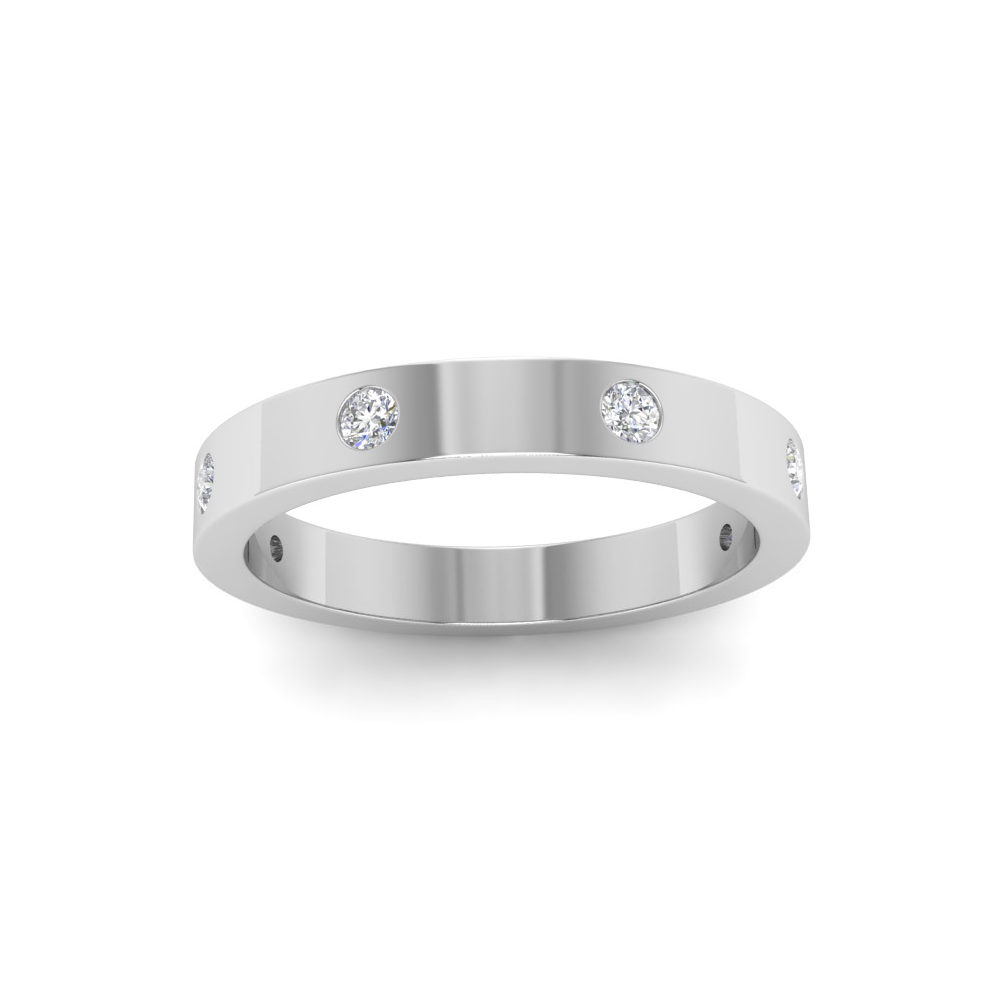 Near Colorless Lab Diamond Love Ring