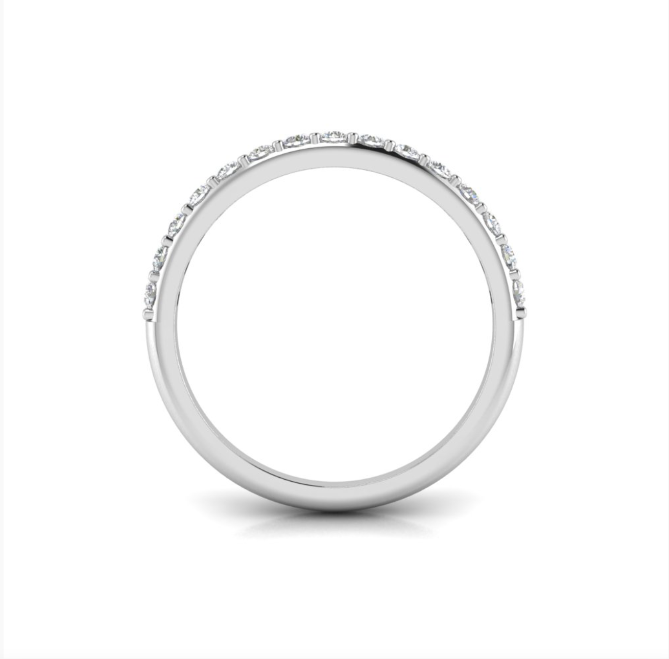 Near Colorless Lab Diamond Classic Stackable Band