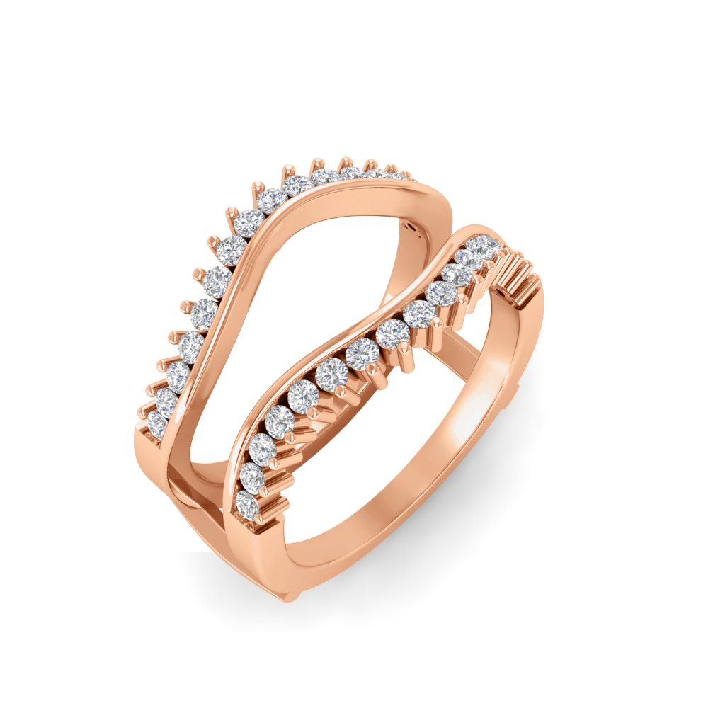 Classic Colorless Lab Diamond Tiara Band Jacket