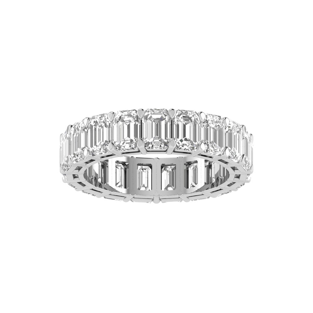 14K White Gold Eternity Band ETR942/W/7